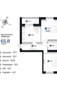 Продажа квартиры, Ивано-Франковская, Криховцы (Ивано-Франковск), Виноградная улица