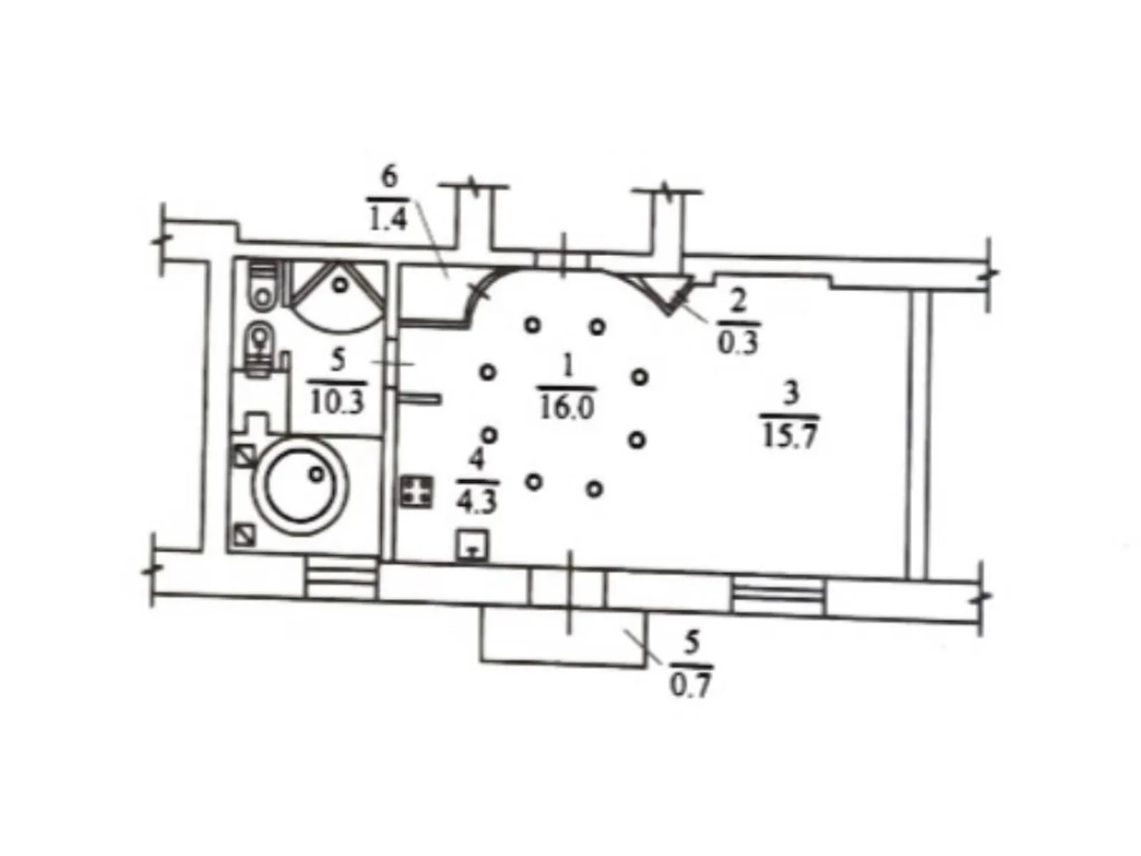 Продается 2-комнатная квартира 48.7 кв. м в Днепре, ул. Вернадского Владимира, 10 - фото 1
