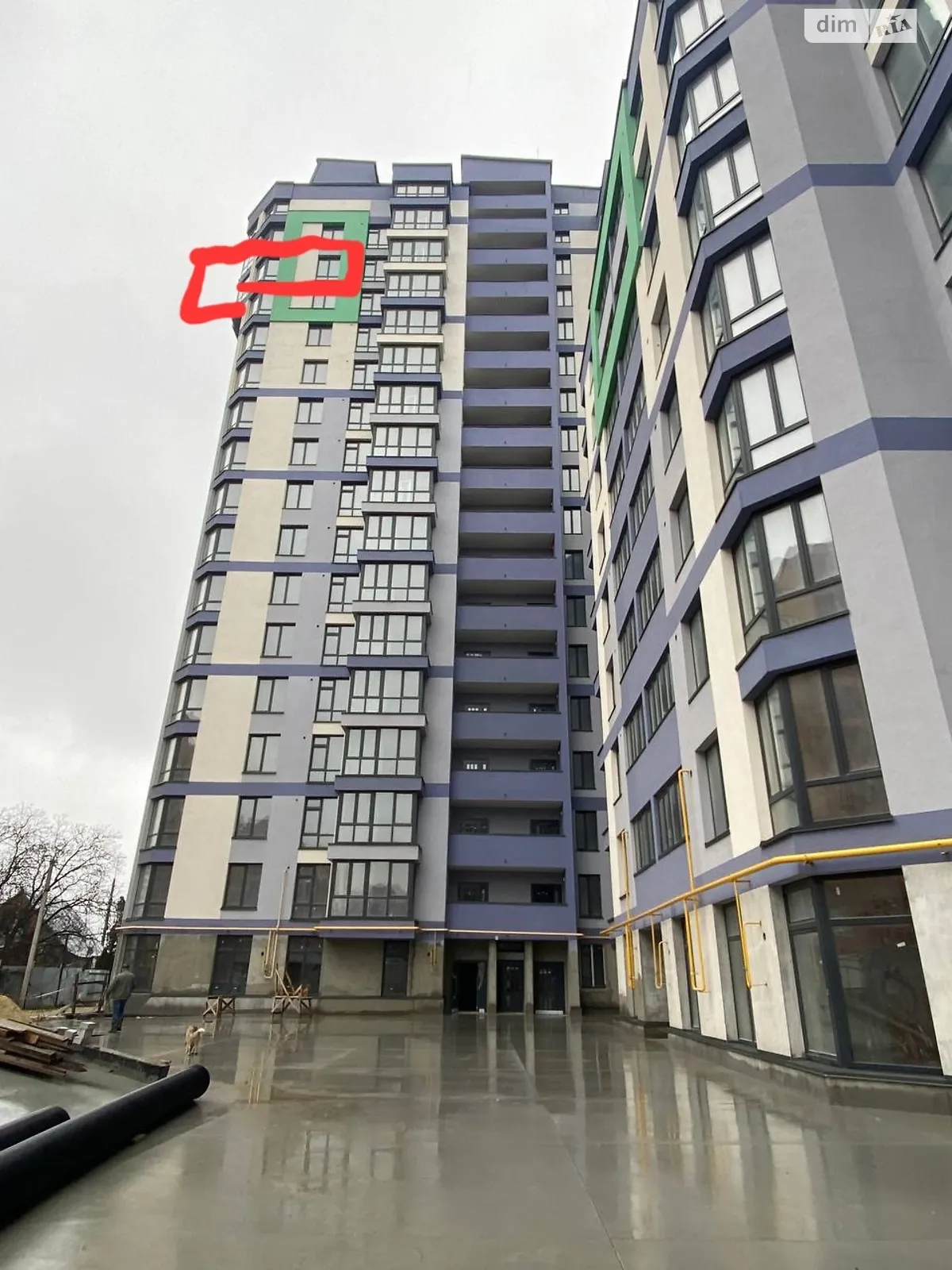 1-комнатная квартира 46.6 кв. м в Тернополе, цена: 44000 € - фото 1