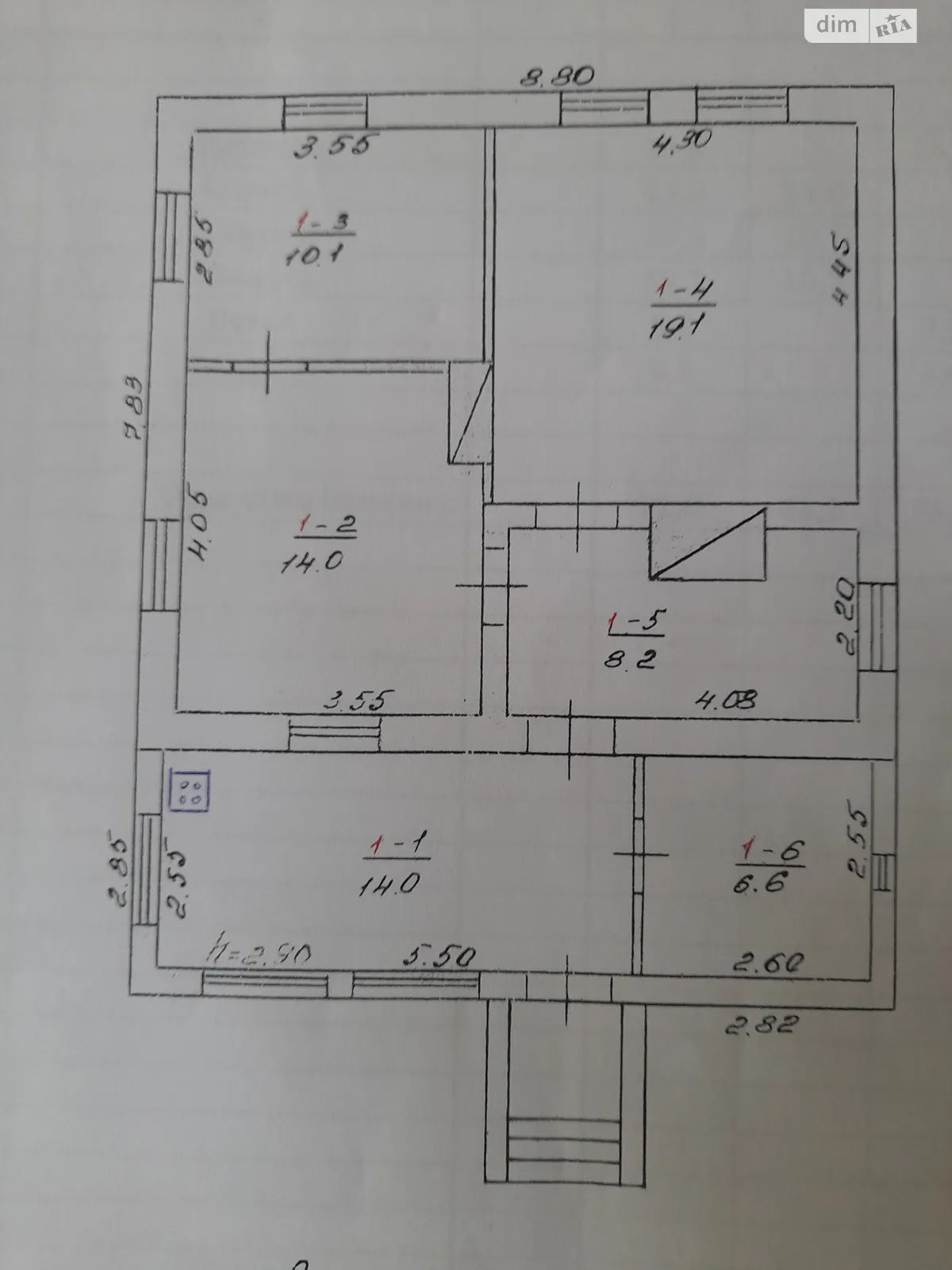 Продается одноэтажный дом 72 кв. м с мебелью, цена: 23500 $ - фото 1