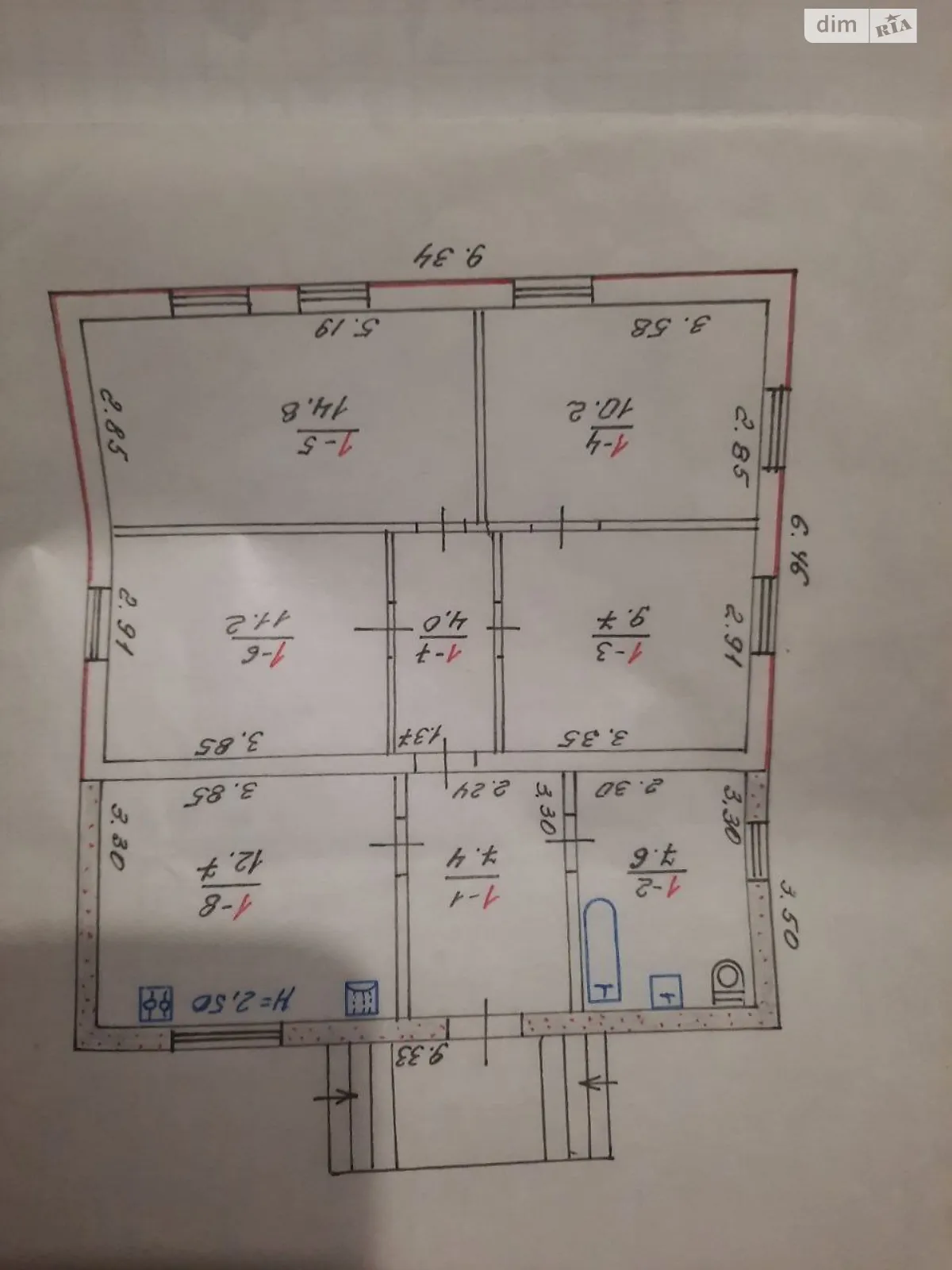 Продается одноэтажный дом 77.6 кв. м с участком, цена: 22000 $ - фото 1