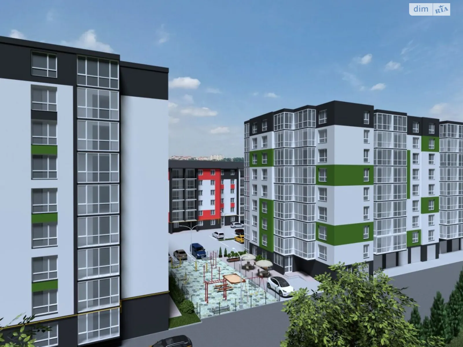 1-комнатная квартира 42.69 кв. м в Тернополе, ул. Шептицкого Андрея Митрополита - фото 1