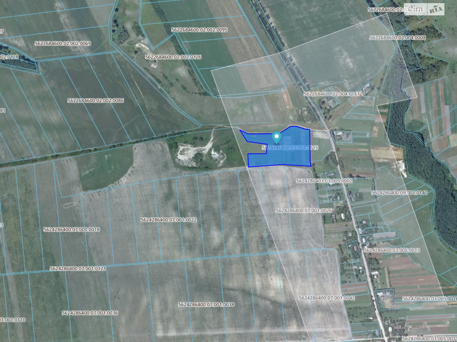 Сдается в аренду земельный участок 2.4049 соток в  области, цена: 3393 грн - фото 1