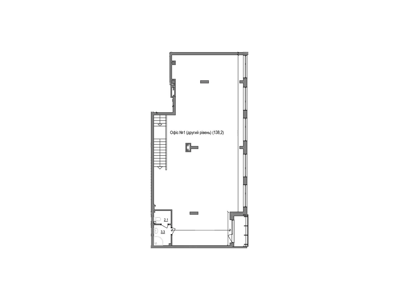 Продается офис 287.3 кв. м в бизнес-центре, цена: 258570 $ - фото 1