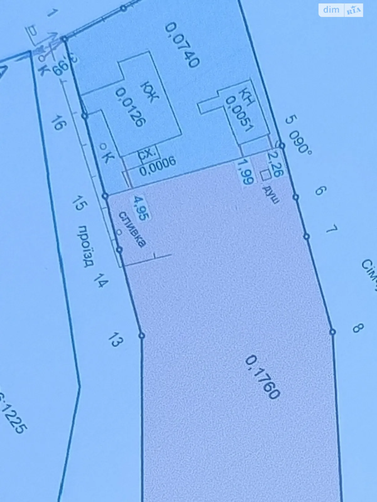 Продается земельный участок 0.176 соток в Винницкой области, цена: 54000 $ - фото 1