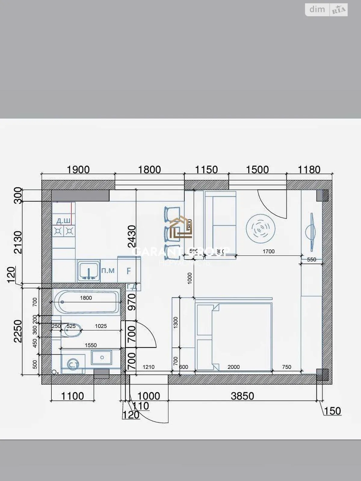 Продается 1-комнатная квартира 34 кв. м в Одессе, ул. Алексея Вадатурского(Маршала Малиновского) - фото 1