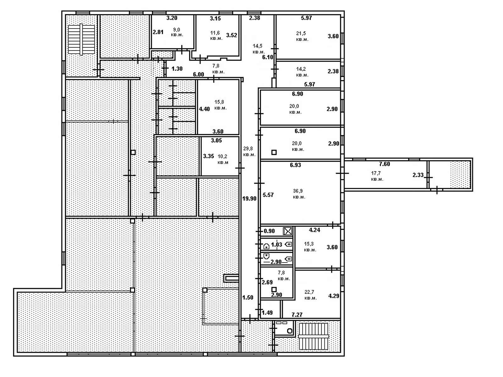 Сдается в аренду офис 300 кв. м в бизнес-центре, цена: 60000 грн - фото 1