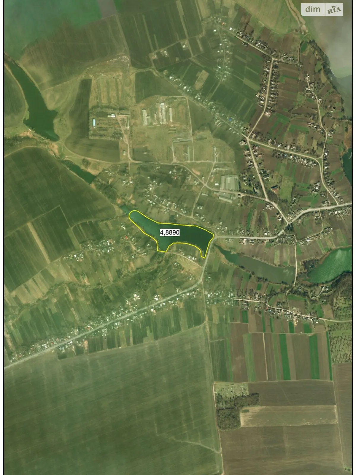 Сдается в аренду земельный участок 4.889 соток в Черкасской области, цена: 6924 грн - фото 1