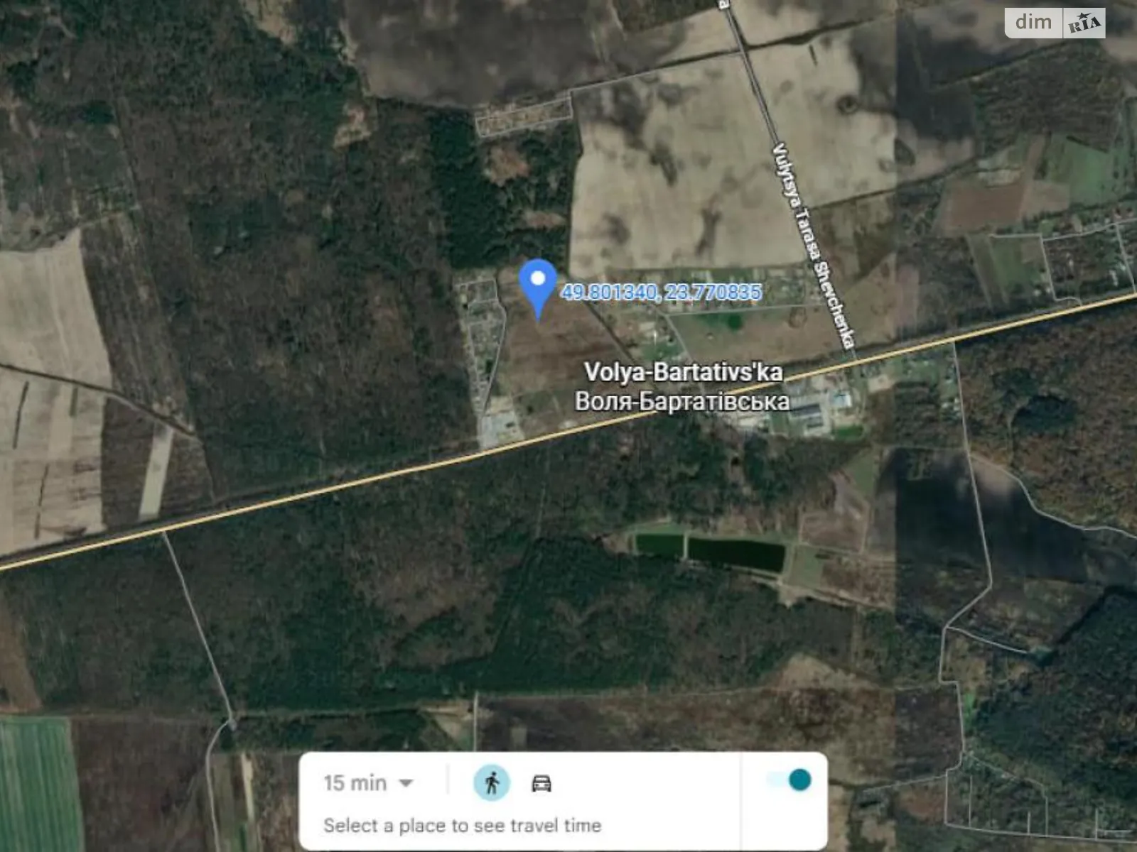 Продается земельный участок 300 соток в Львовской области, цена: 750000 $ - фото 1