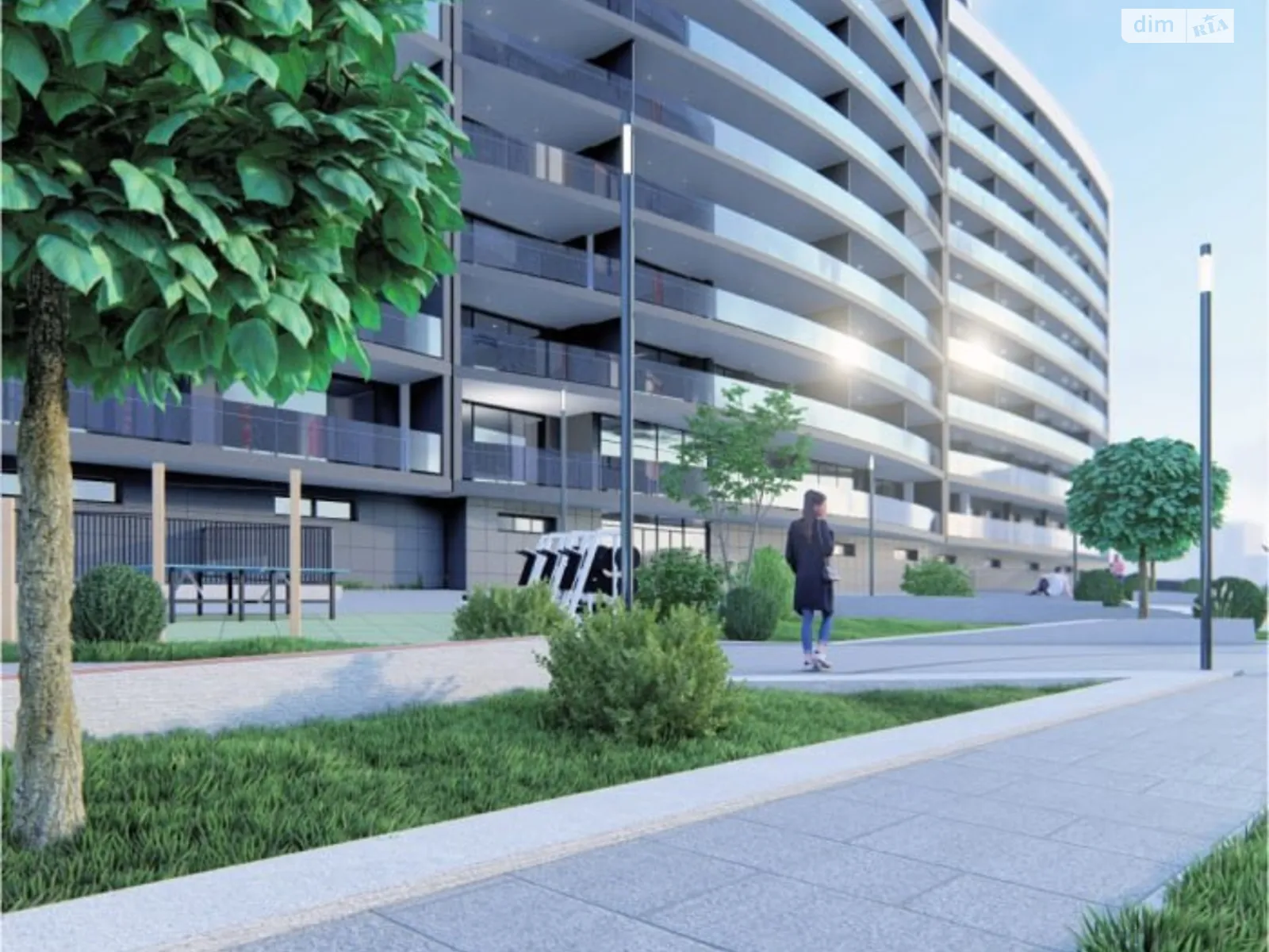 1-комнатная квартира 45.8 кв. м в Тернополе, ул. Березовая - фото 1