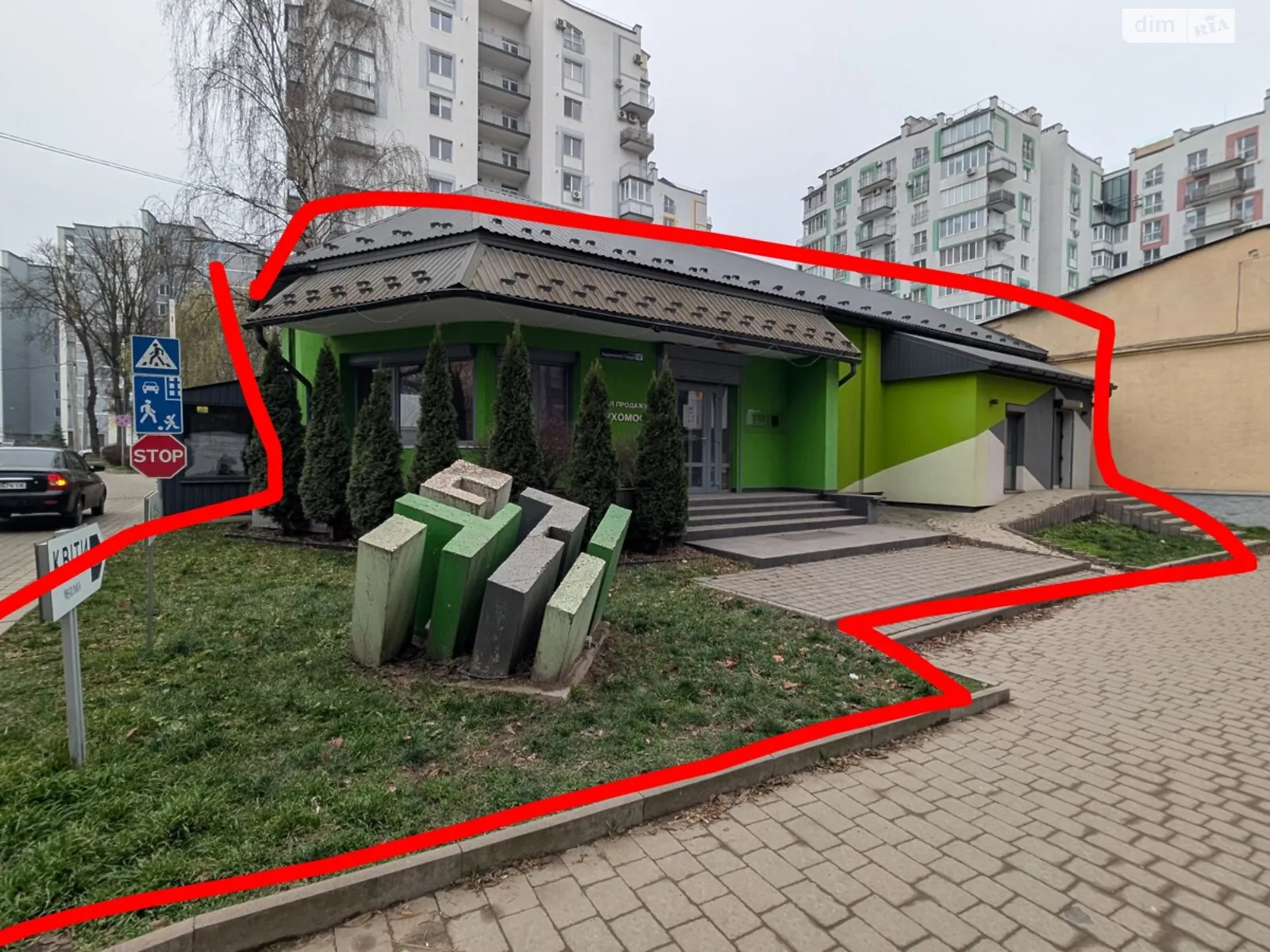 Сдается в аренду помещения свободного назначения 100 кв. м в 1-этажном здании, цена: 75000 грн - фото 1