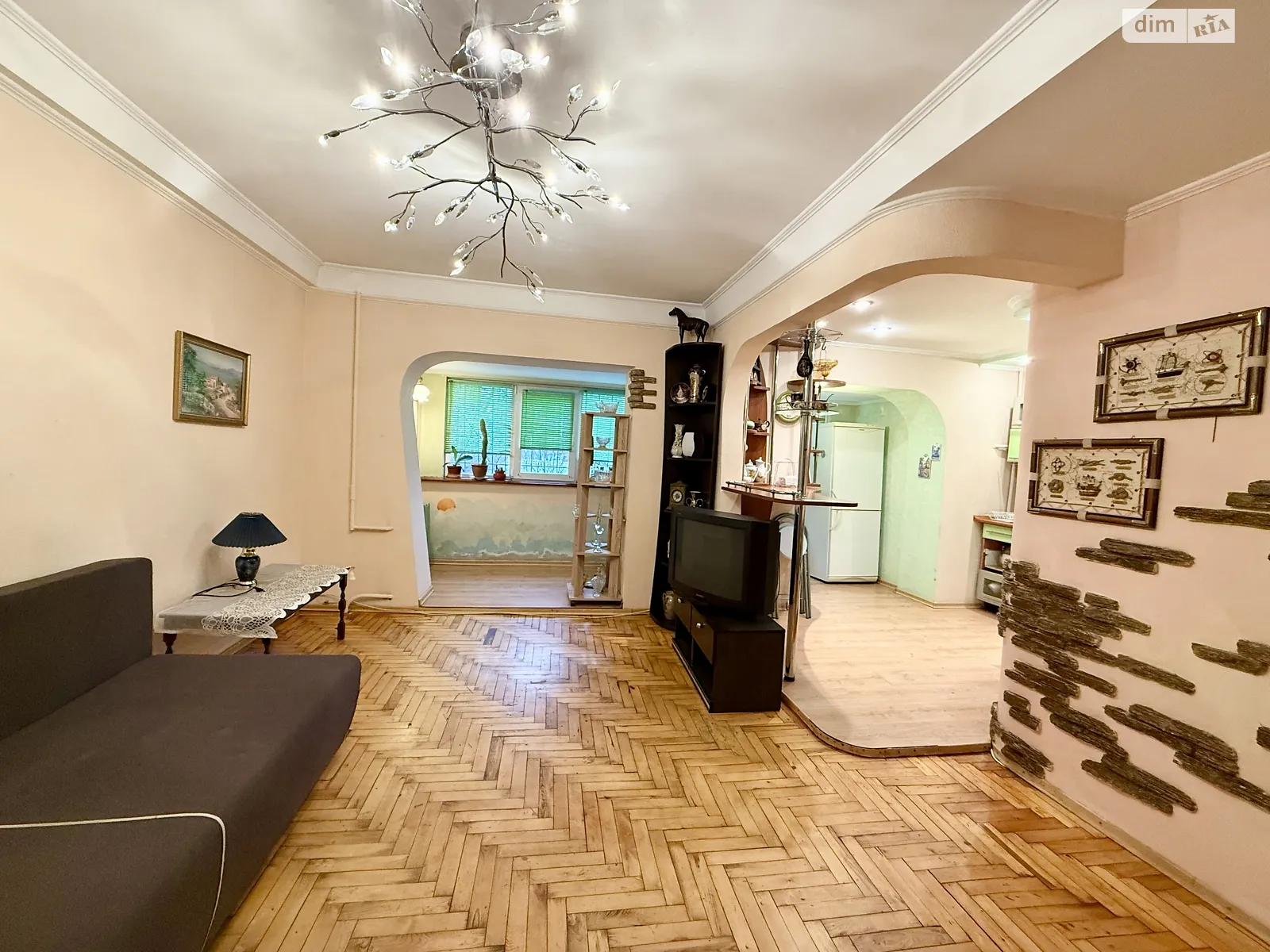 2-комнатная квартира 45 кв. м в, цена: 7000 грн - фото 1