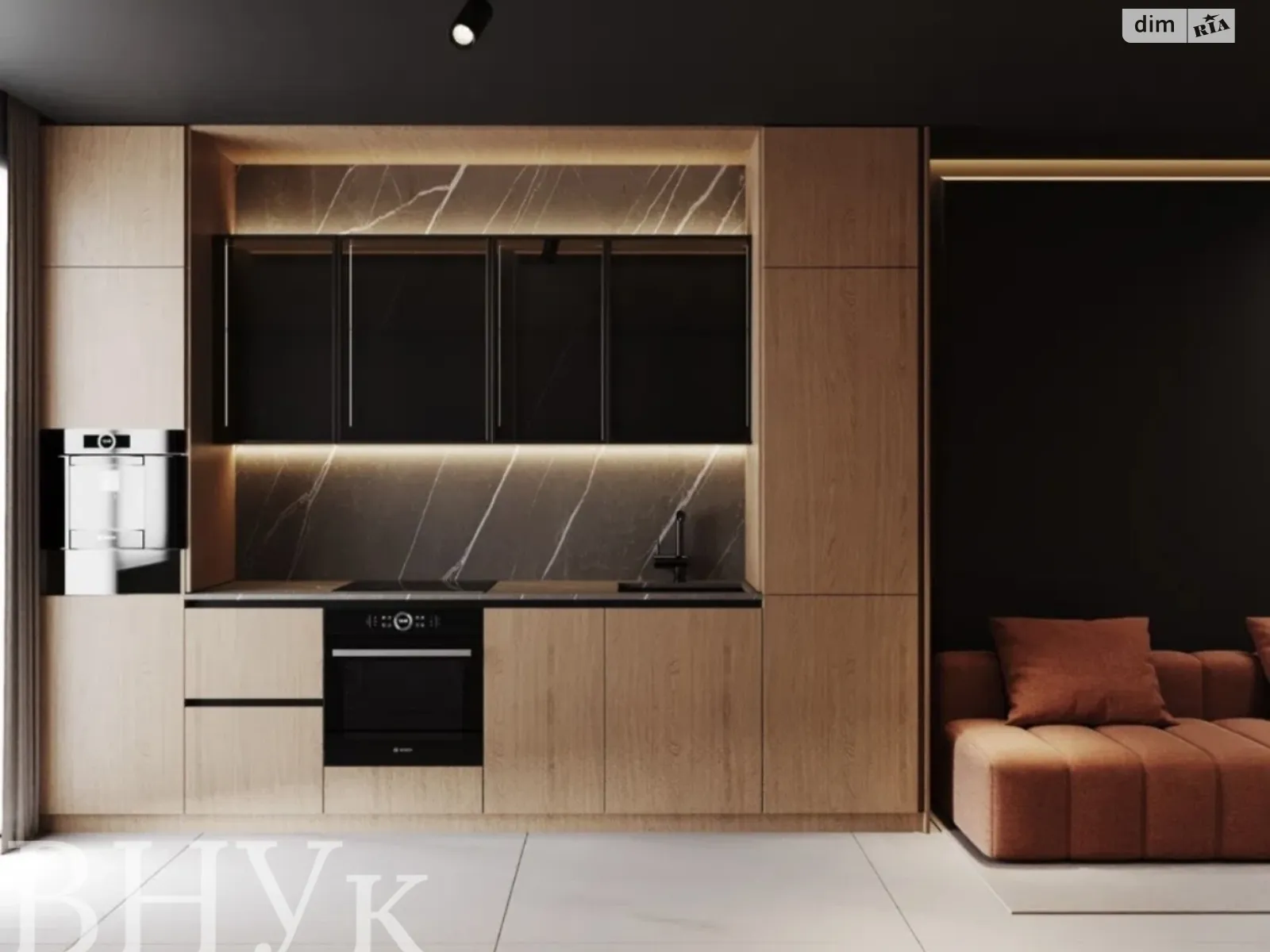 Продается 1-комнатная квартира 36.21 кв. м в Ужгороде, ул. Енковская, 20 - фото 1