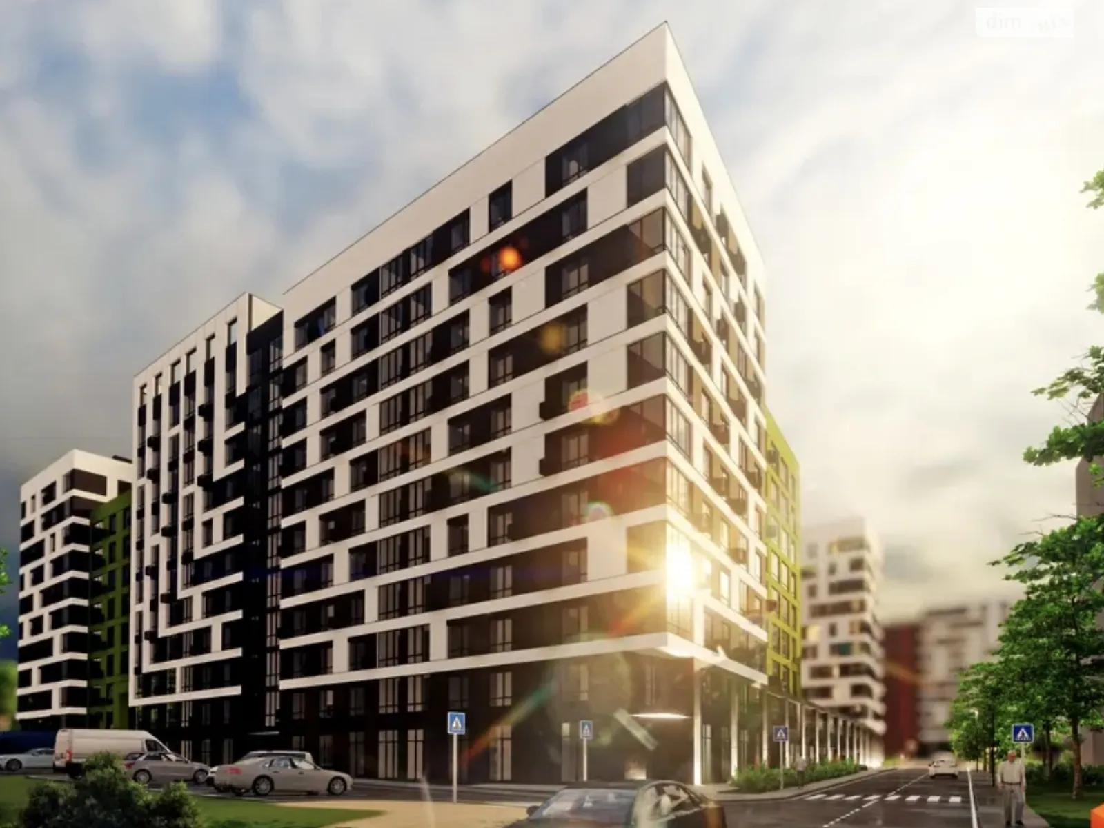 3-кімнатна квартира 75.5 кв. м у Тернополі, вул. Микулинецька, 116 корпус 1 - фото 1