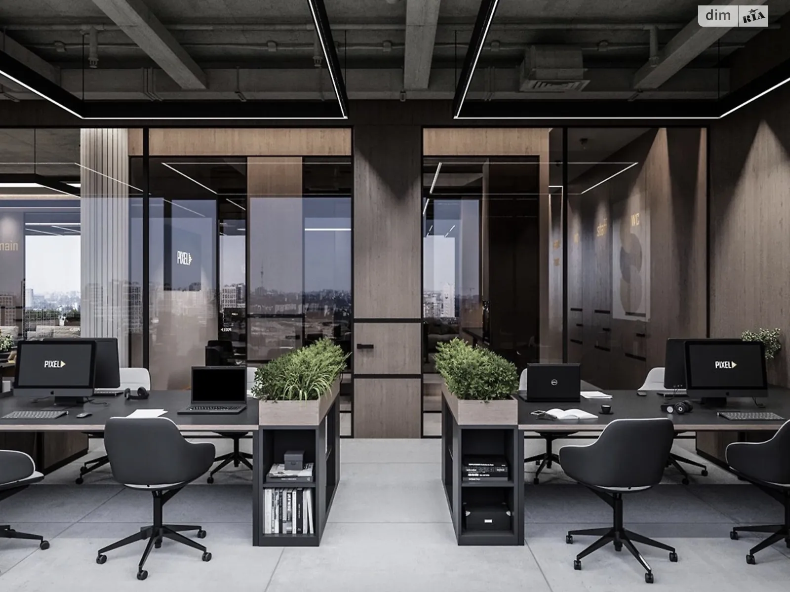 Сдается в аренду офис 463.27 кв. м в бизнес-центре, цена: 4633 $ - фото 1