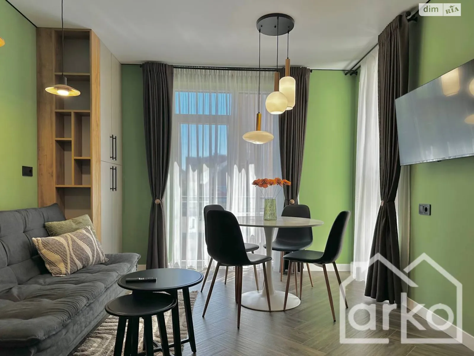 1-комнатная квартира 42 кв. м в Тернополе, ул. Острожского Князя, 36 - фото 1