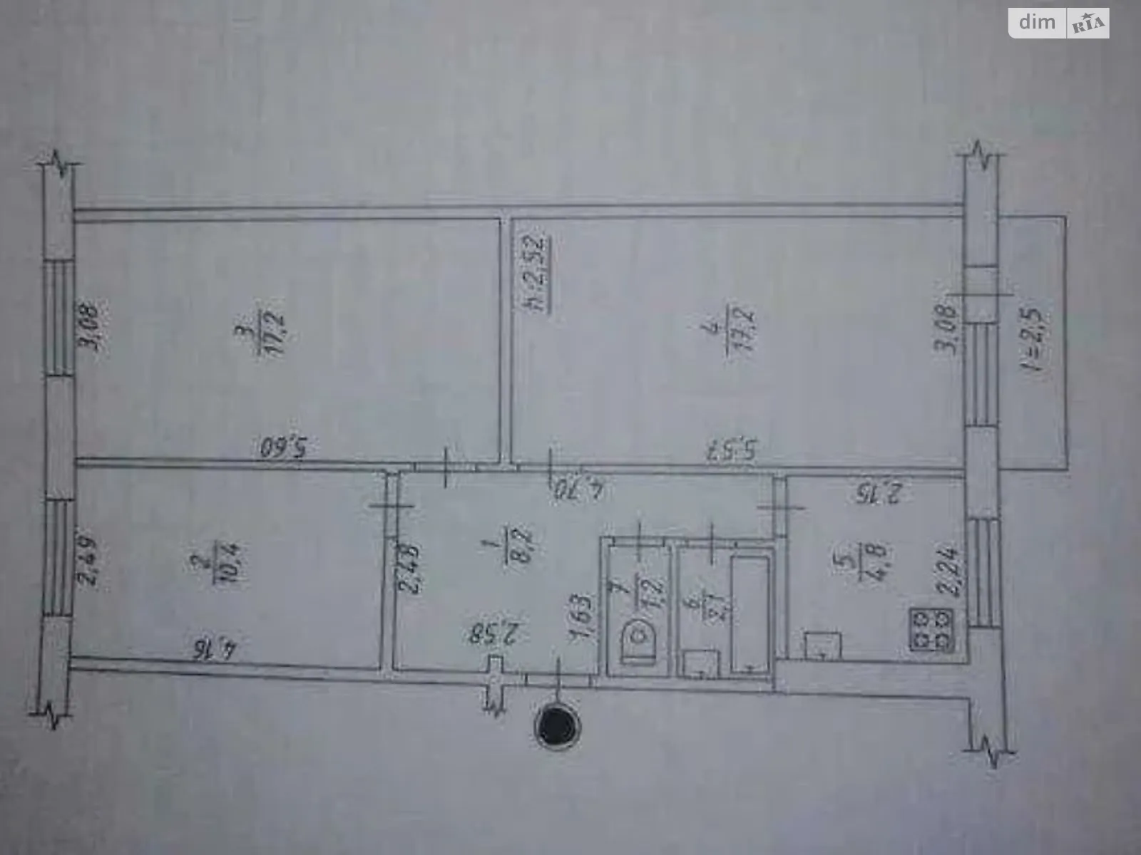 Продается 3-комнатная квартира 67 кв. м в Сумах, ул. Герасима Кондратьева(Кирова), 112 - фото 1