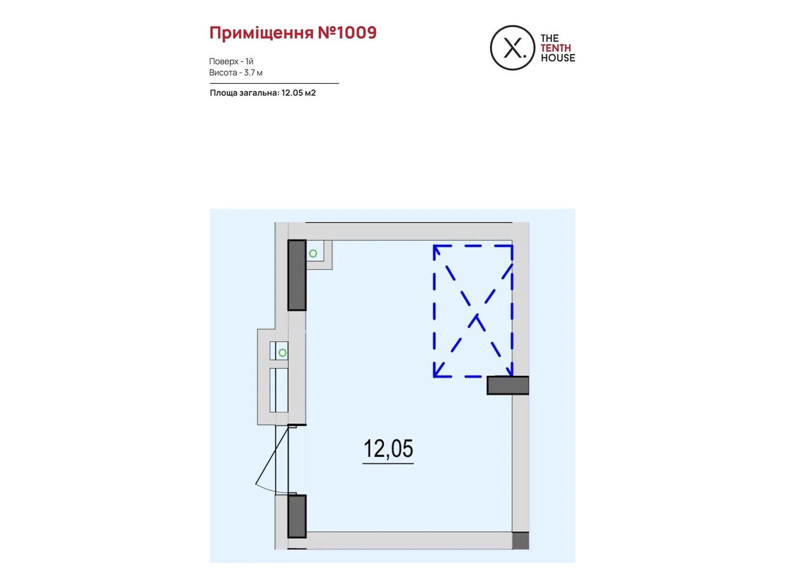 Продается офис 12.05 кв. м в бизнес-центре, цена: 33984 $ - фото 1