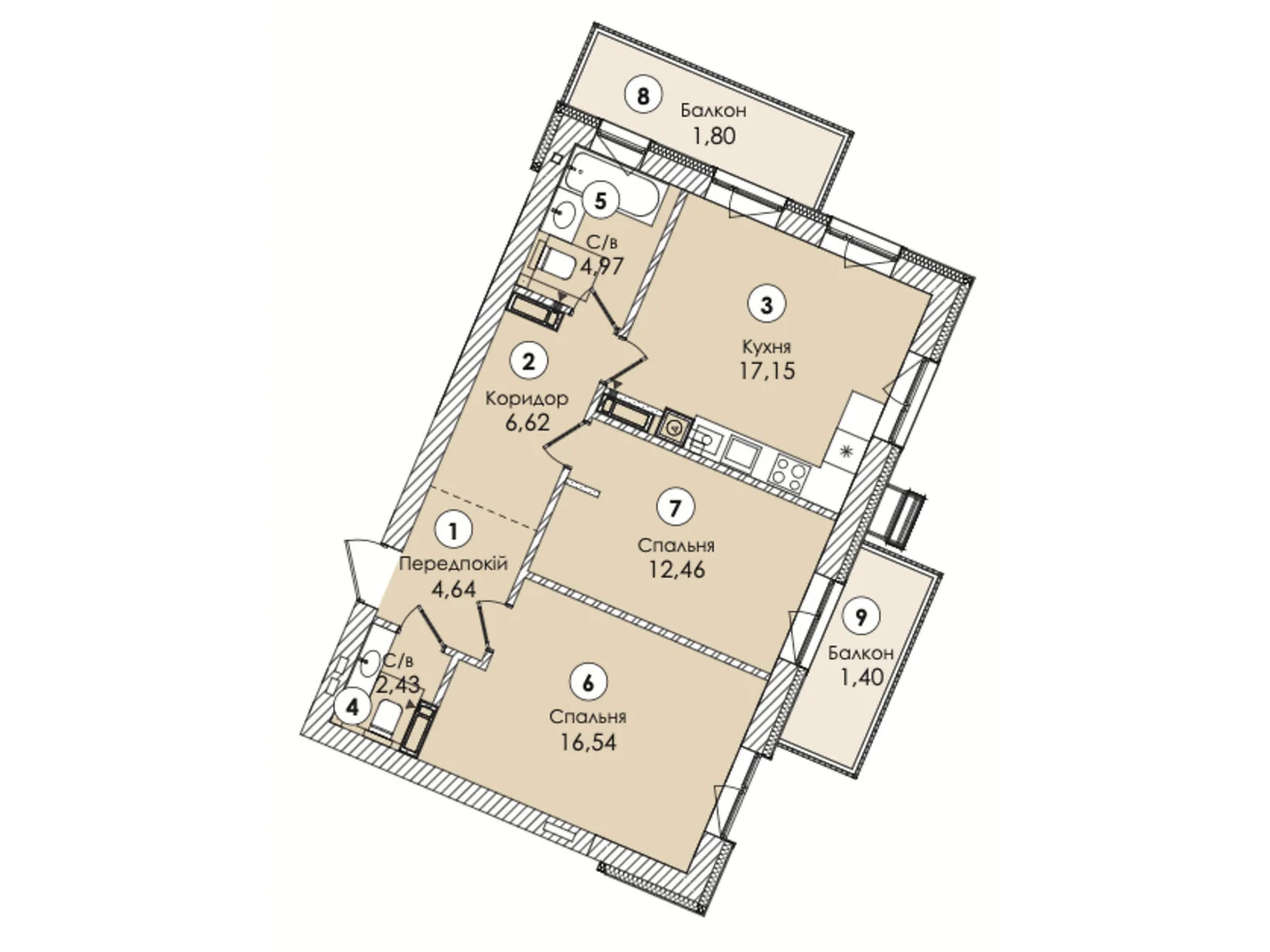 Софиевская Борщаговка Atmosfera Premium, цена: 72771 $ - фото 1