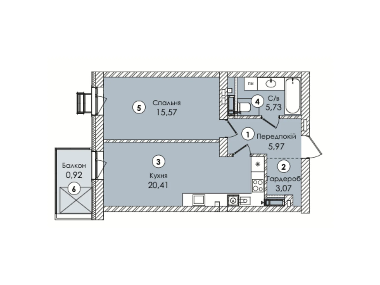 Софиевская Борщаговка Atmosfera Premium, цена: 55287 $ - фото 1