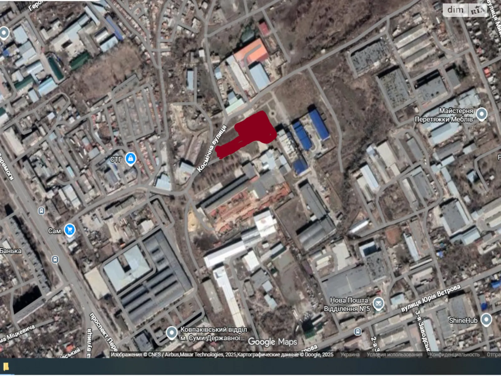 Здається в оренду земельна ділянка 0.531 соток у Сумській області, цена: 52174 грн - фото 1