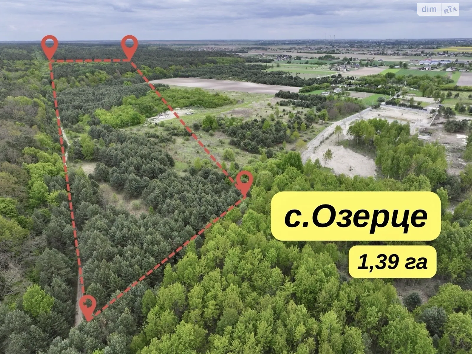 Продається земельна ділянка 139 соток у  області, цена: 81000 $ - фото 1