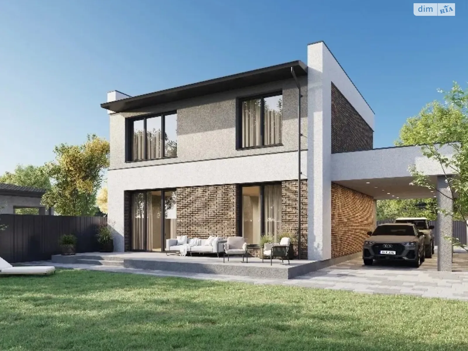 Продается дом на 2 этажа 150 кв. м с садом, цена: 180000 $ - фото 1