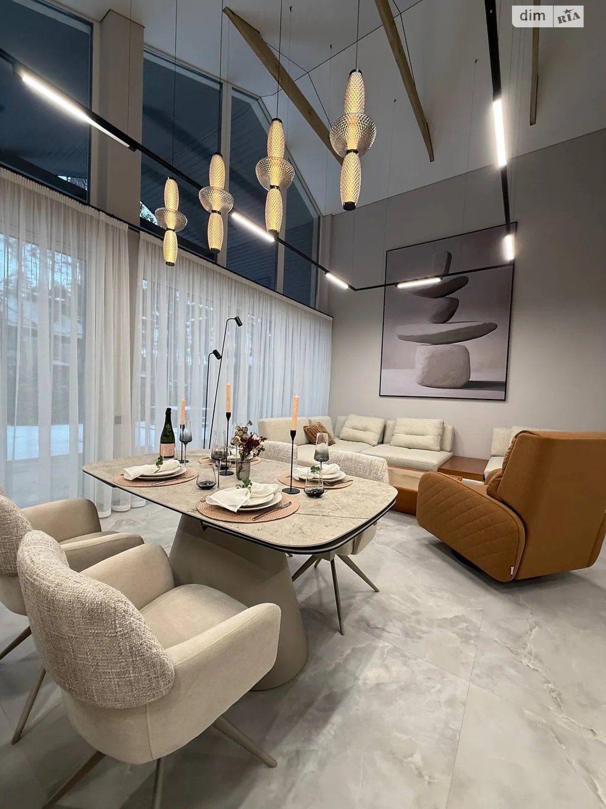 Сдается в аренду одноэтажный дом 153.1 кв. м с мансардой, цена: 4600 $ - фото 1