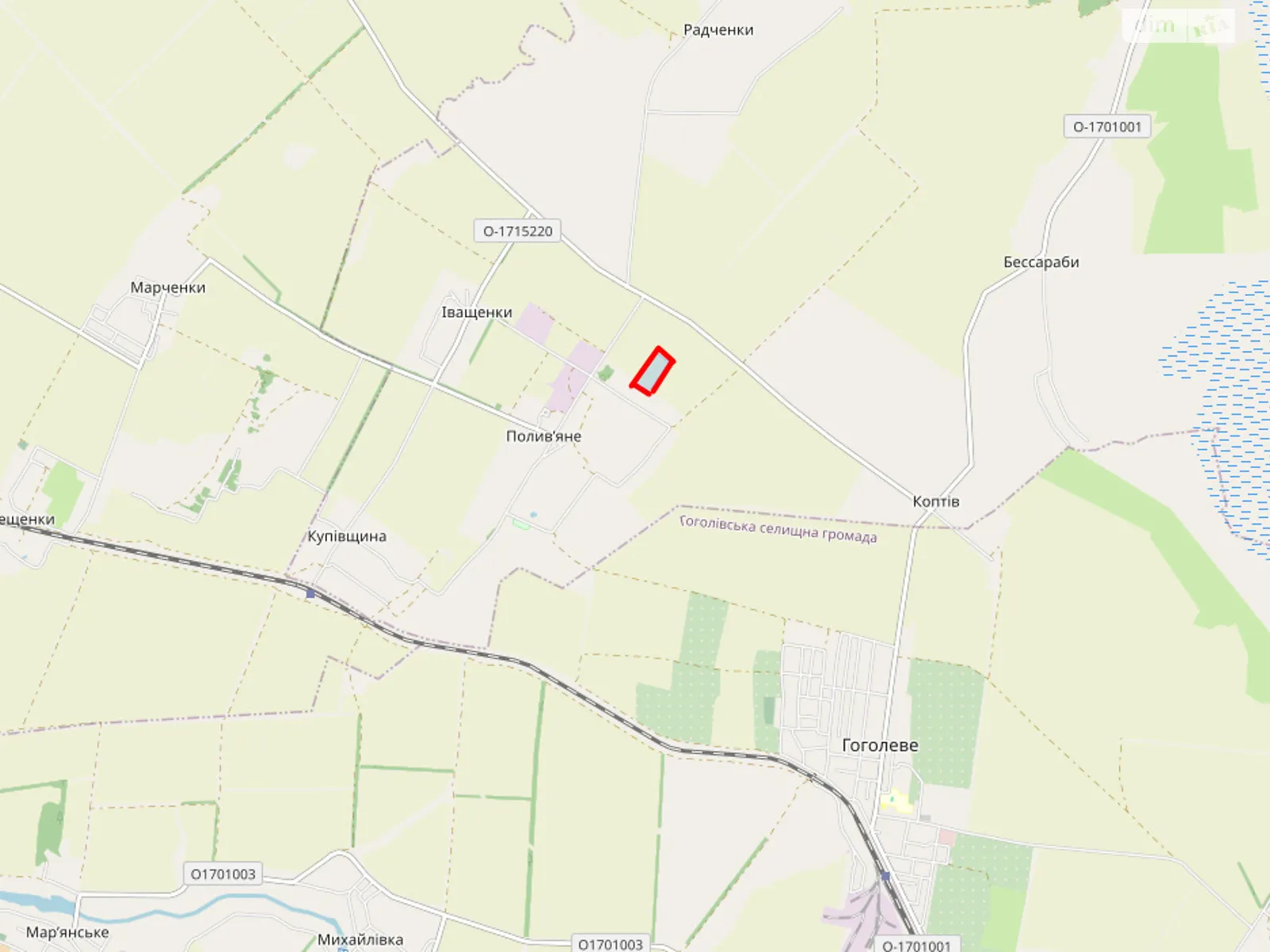 Здається в оренду земельна ділянка 5.0392 соток у  області, цена: 21400 грн - фото 1