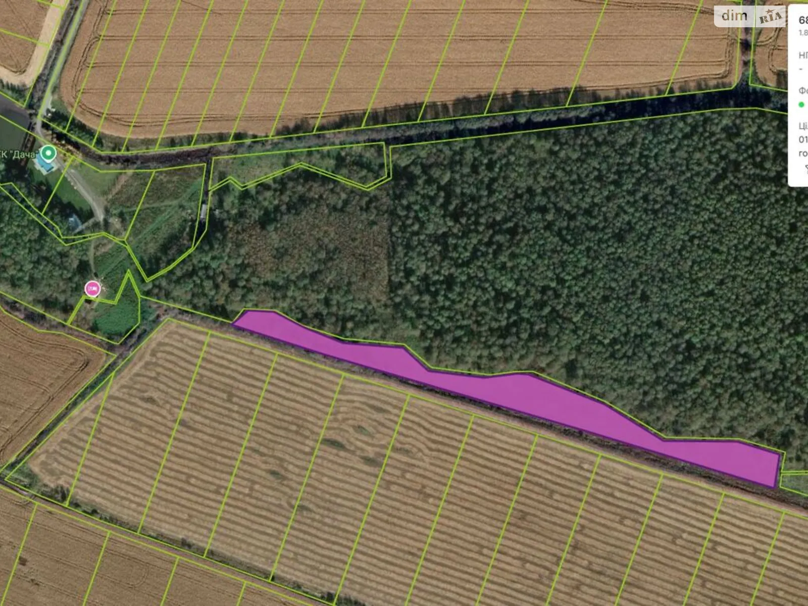 Продается земельный участок 183.61 соток в Хмельницкой области, цена: 18361 $ - фото 1
