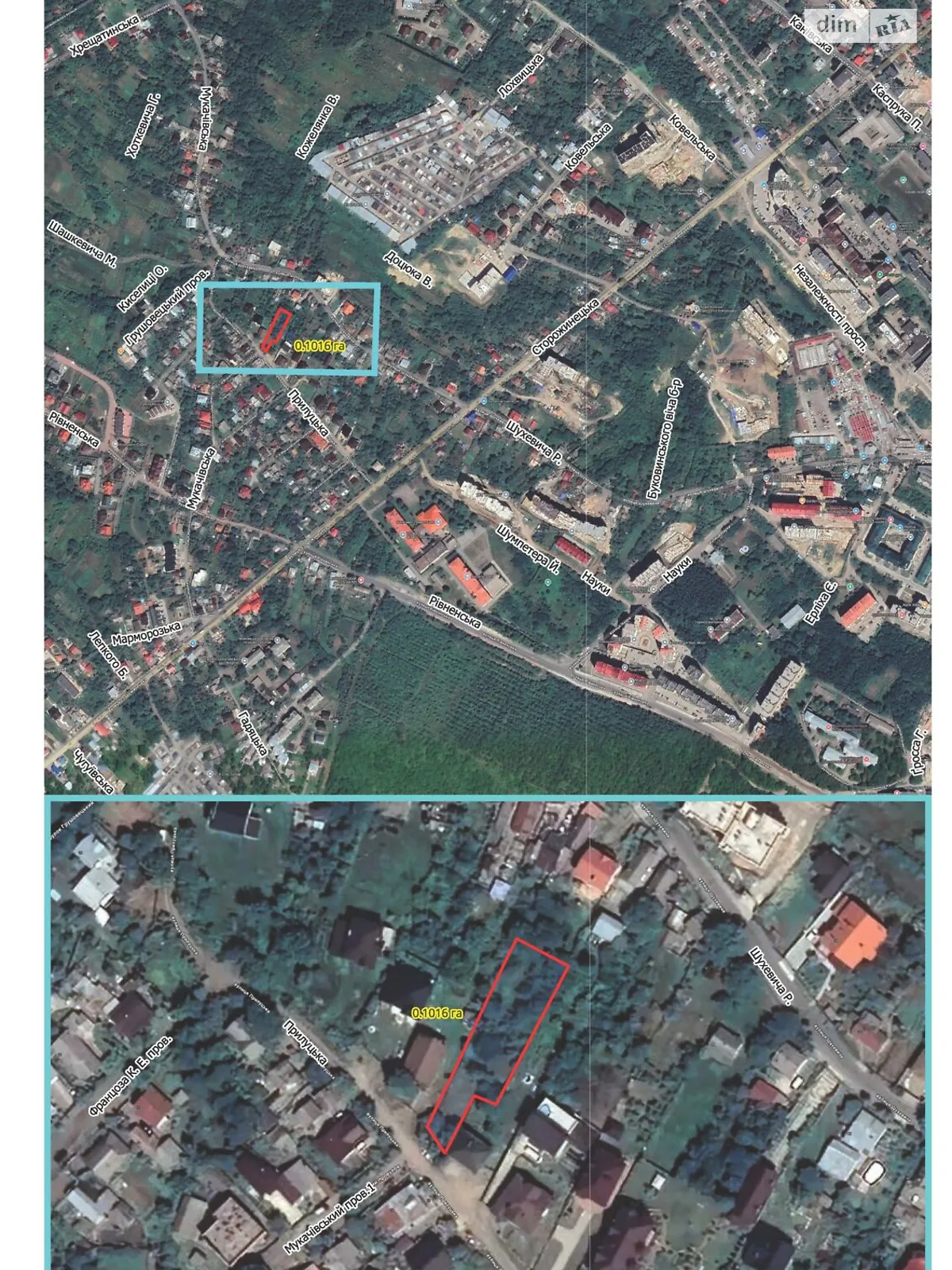Продается земельный участок 0.1016 соток в Черновицкой области, цена: 1109381 грн - фото 1