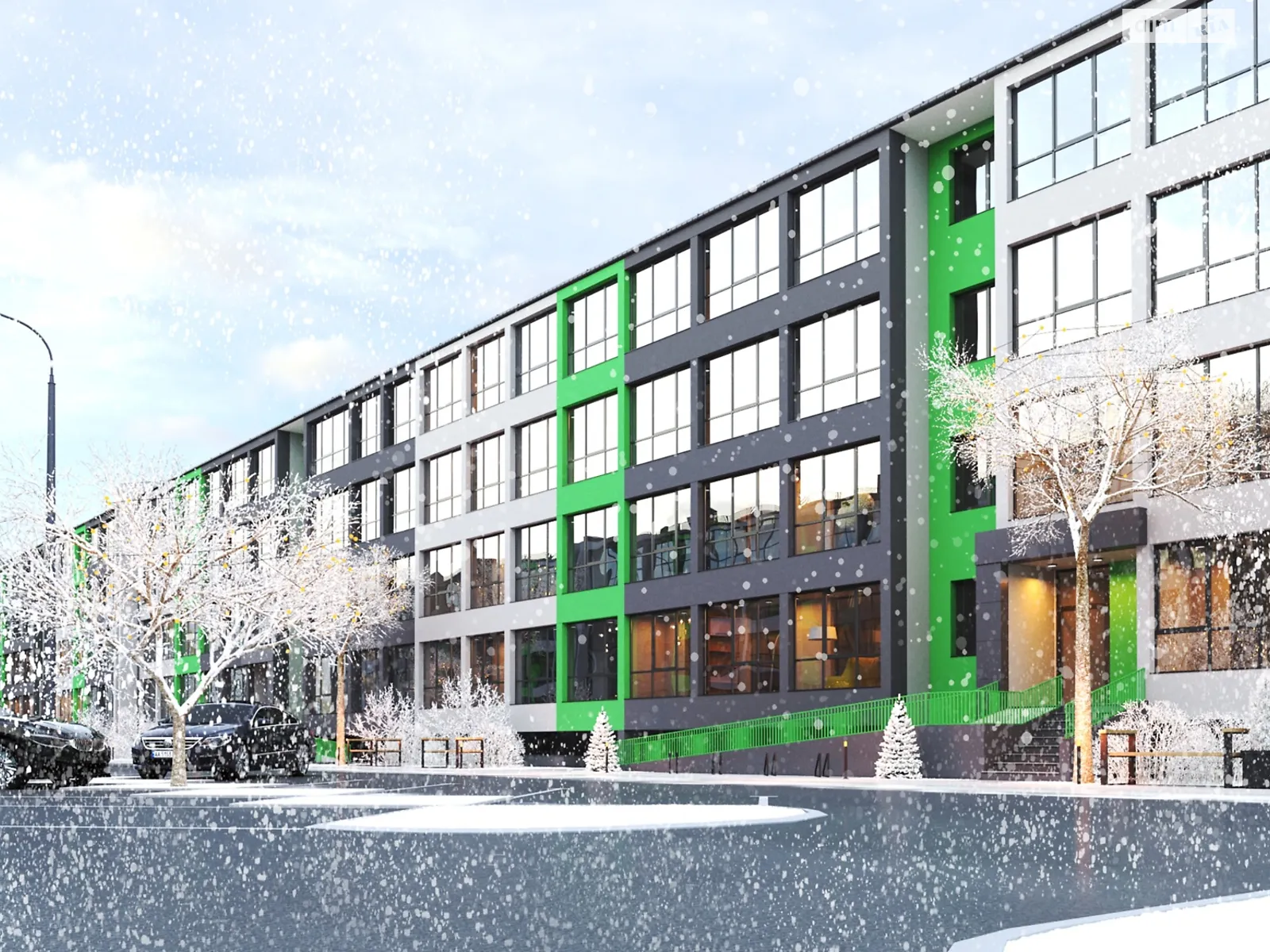 Продается 1-комнатная квартира 38.99 кв. м в Житомире, ул. Жуйка, 28 - фото 1