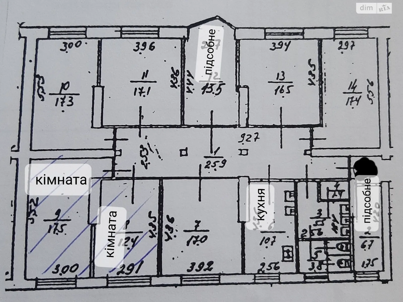 Продается комната 46.62 кв. м в Киеве, цена: 30000 $ - фото 1