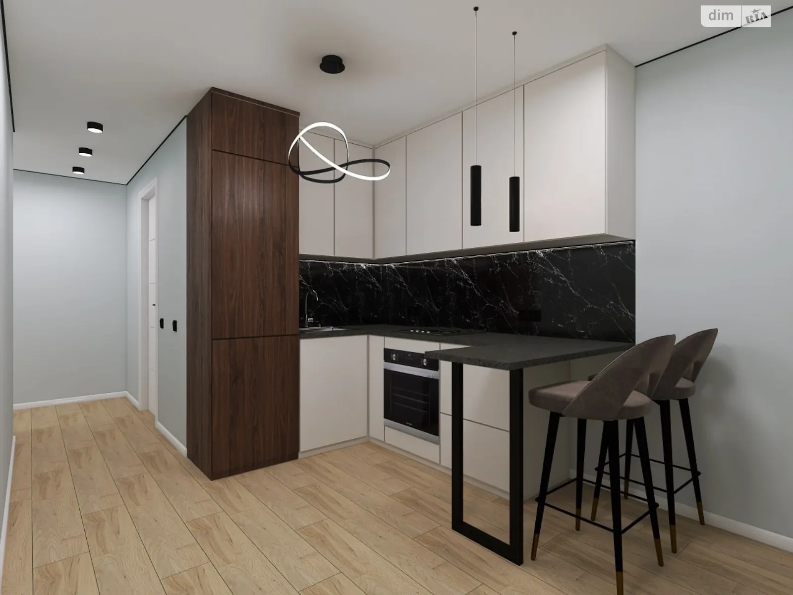 1-кімнатна квартира 33 кв. м у Тернополі, вул. Смакули, 7А - фото 1