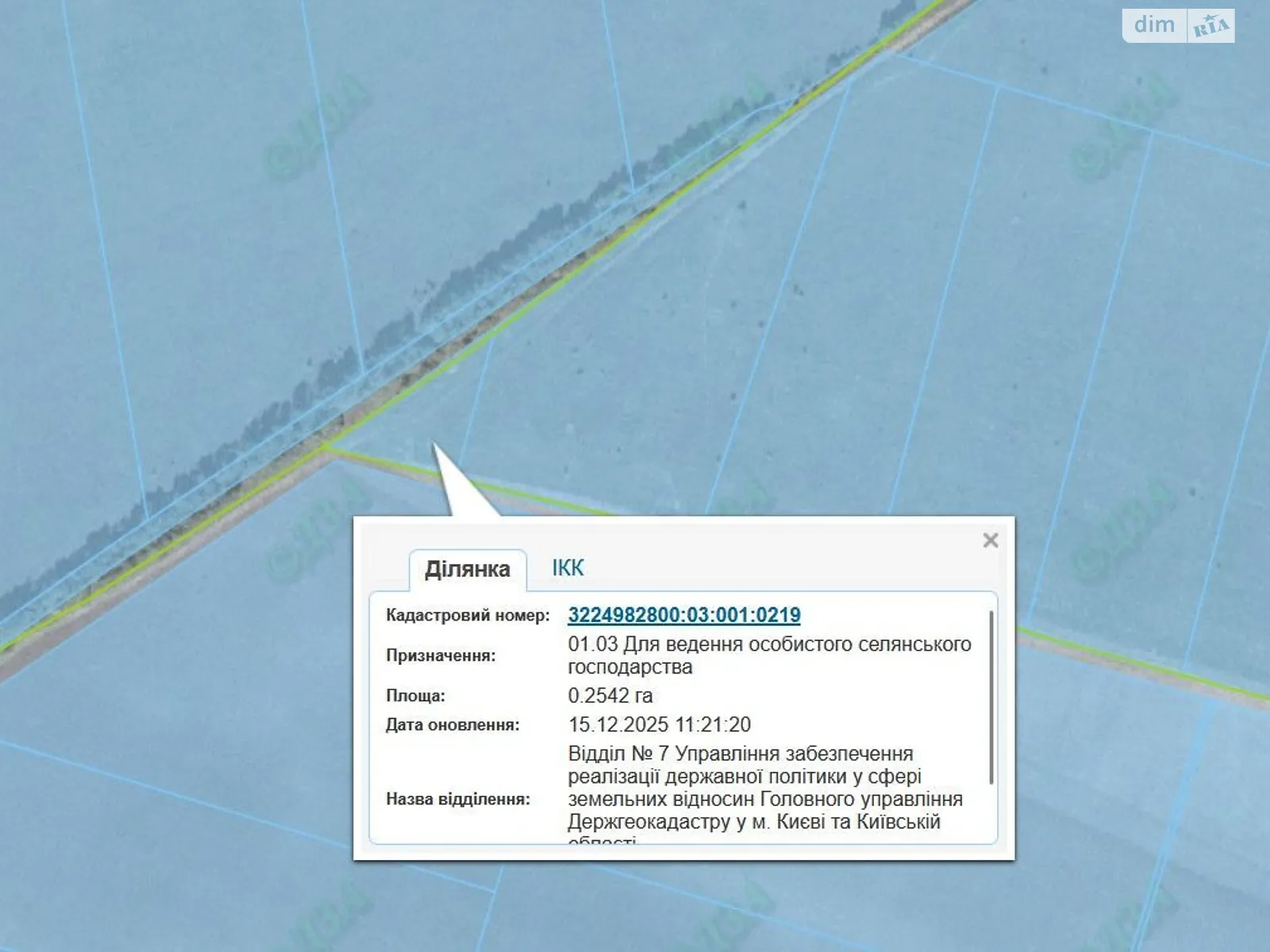 Сдается в аренду земельный участок 0.2542 соток в Киевской области, цена: 425 грн - фото 1