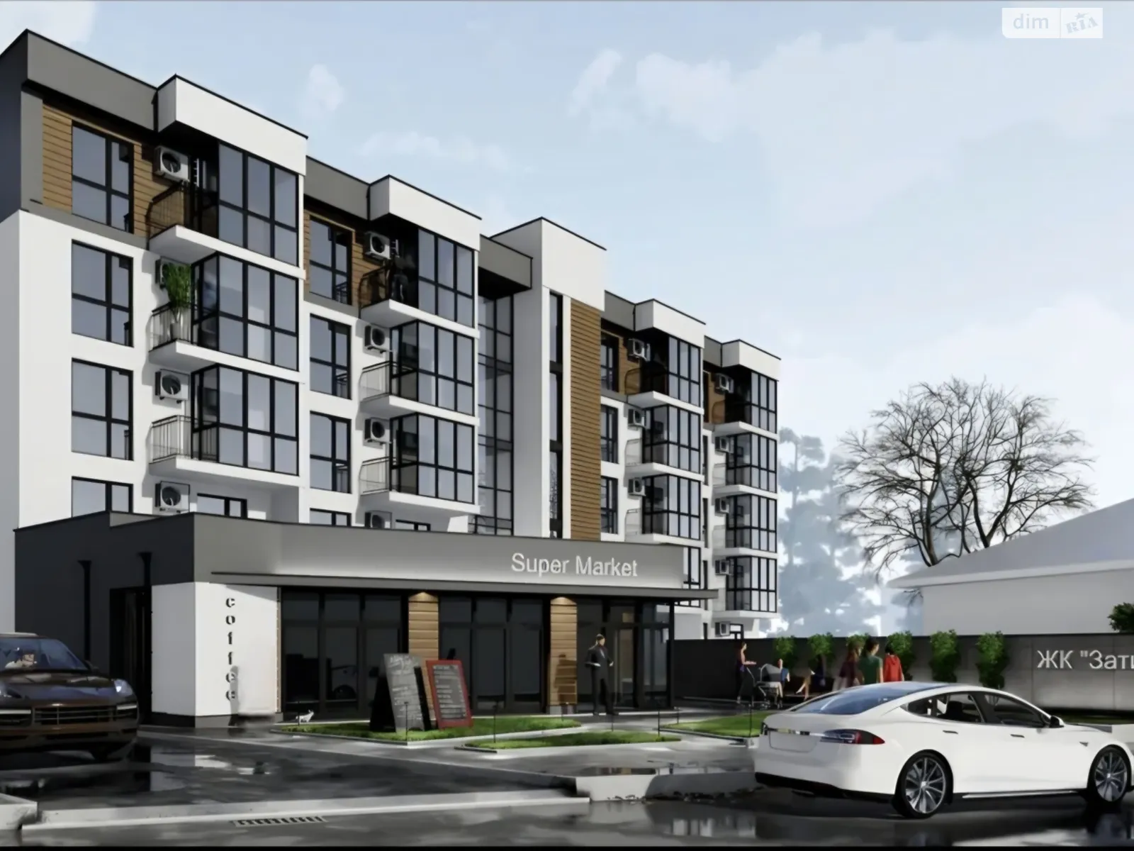 вул. Весела Старий парк Тернопіль ЖК Затишний - фото 2