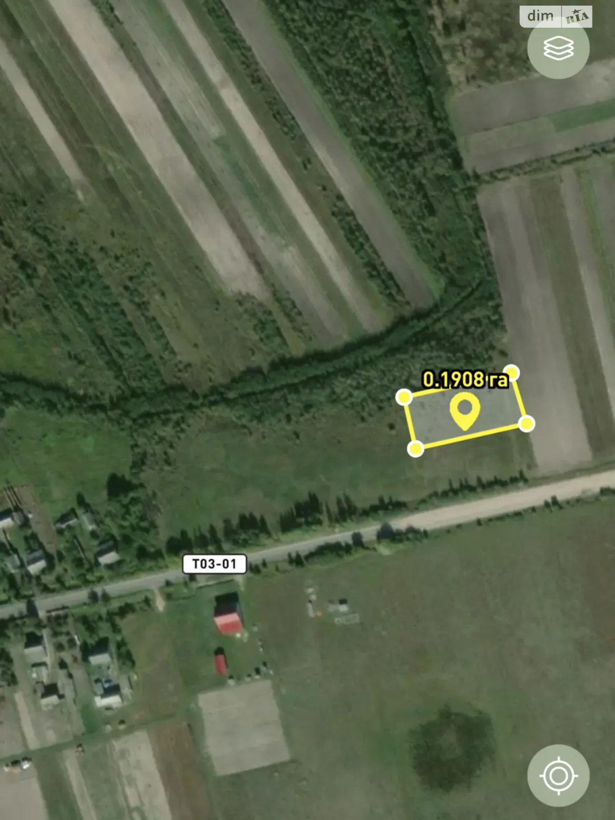 Продається земельна ділянка 0.1908 соток у Волинській області, цена: 8740 $ - фото 1