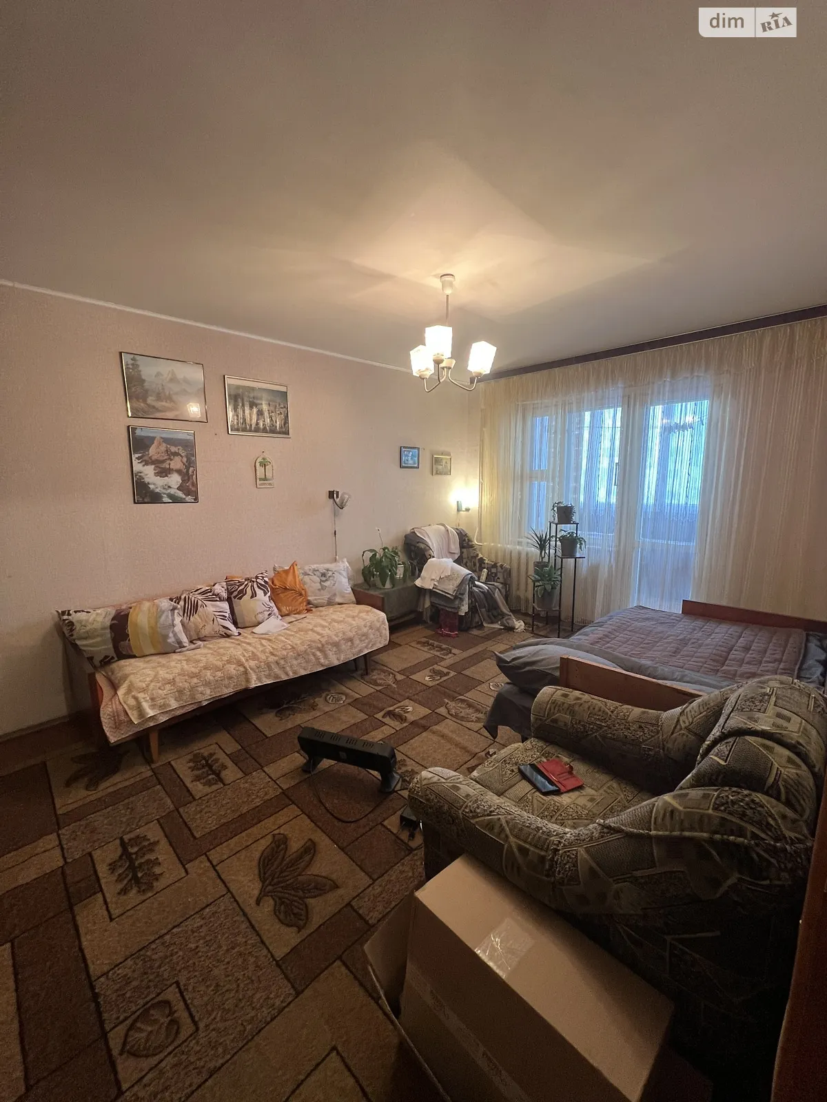 Продається 1-кімнатна квартира 42.5 кв. м у Києві, просп. Червоної Калини(Маяковського Володимира), 28 - фото 1