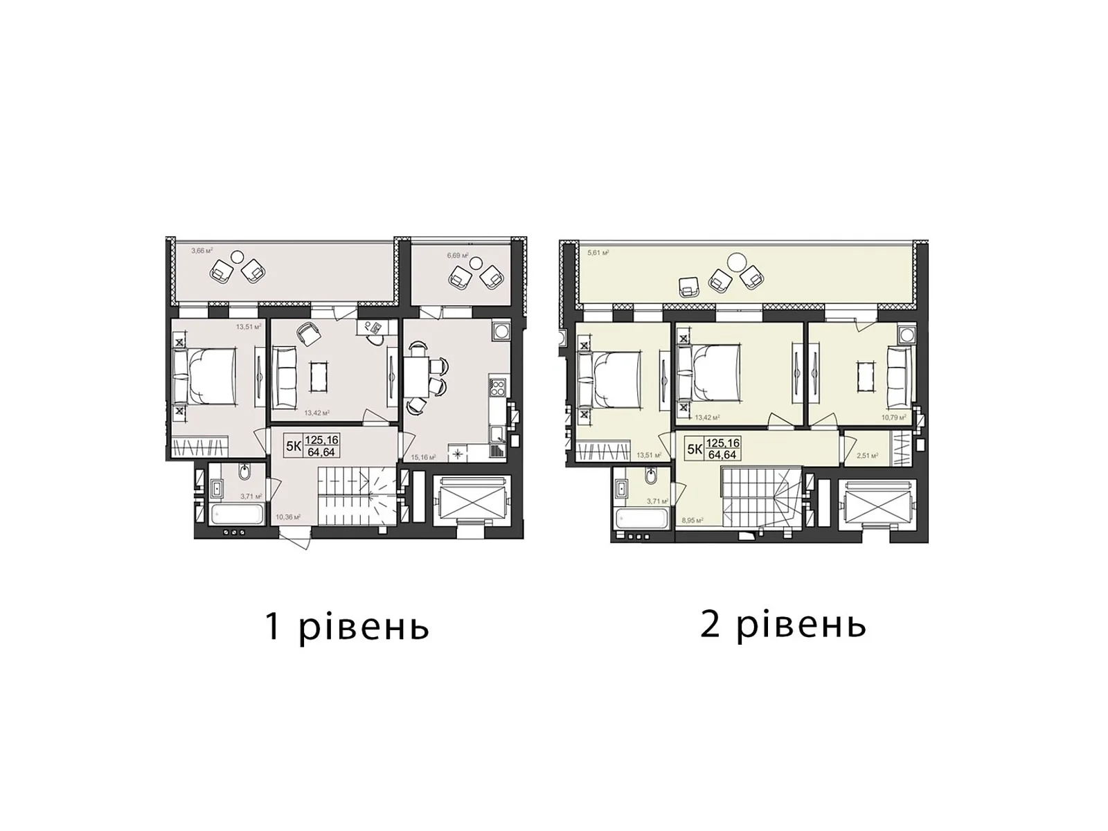 Продается 5-комнатная квартира 131.4 кв. м в Хмельницком, просп. Мира, 96 - фото 1