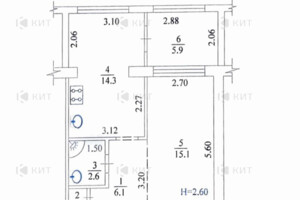 Продаж квартири, Харків, р‑н. Салтівка, Балканська вулиця, буд. 15/3