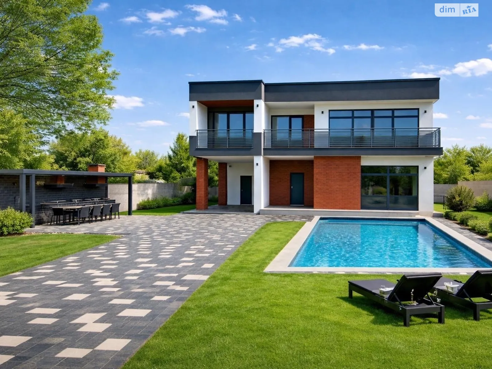 Продается дом на 2 этажа 227 кв. м с мебелью, цена: 179000 $ - фото 1