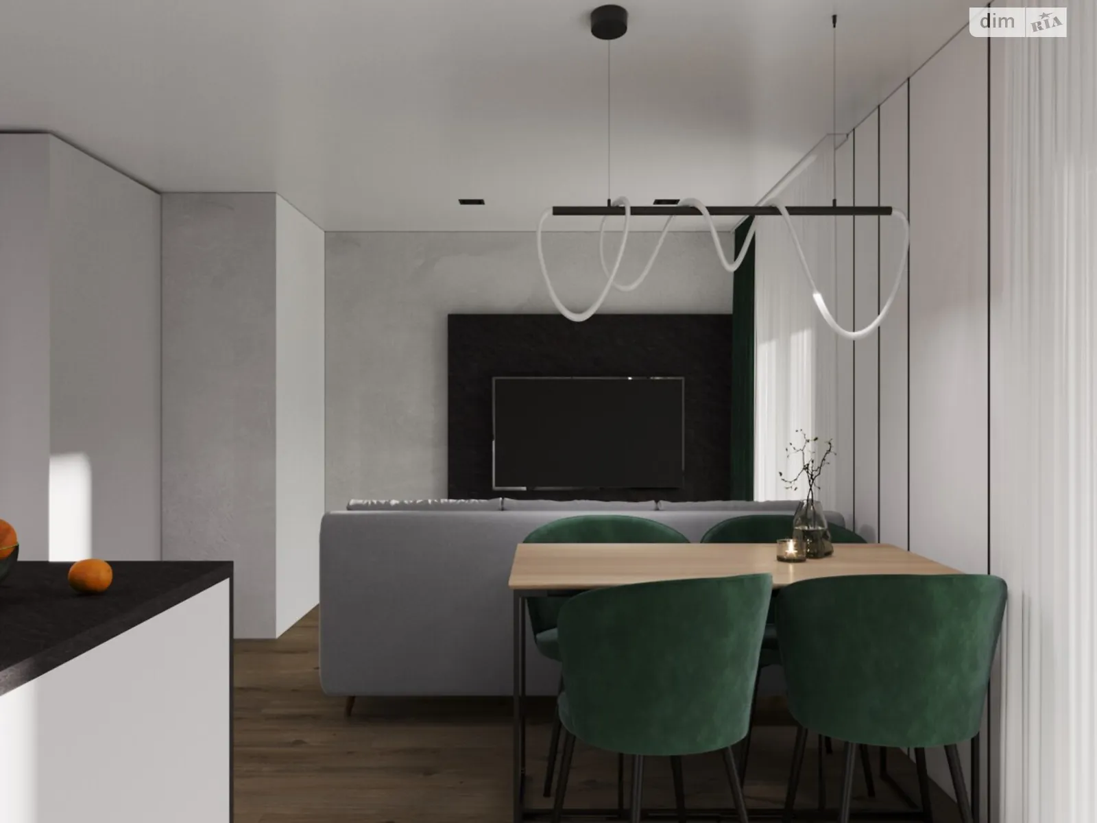 Продается 1-комнатная квартира 52.42 кв. м в, цена: 62904 $ - фото 1