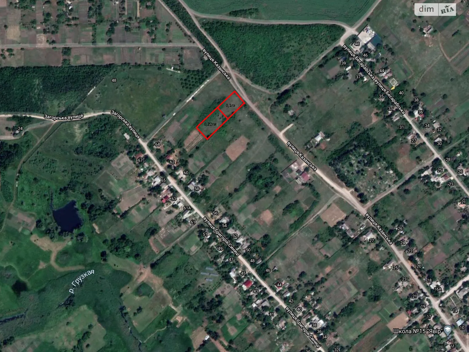 Продается земельный участок 22 соток в  области, цена: 390000 грн - фото 1