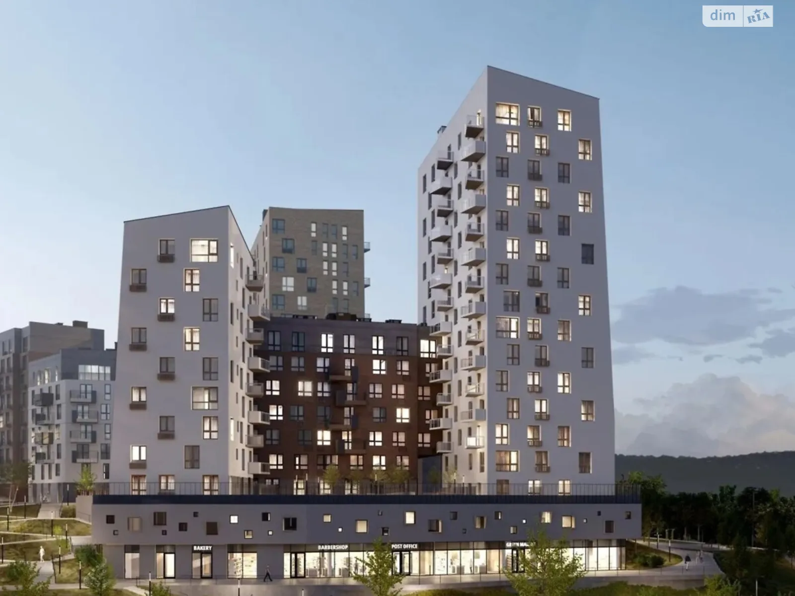 Продается 1-комнатная квартира 40.79 кв. м в Львове, ул. Щурата - фото 1