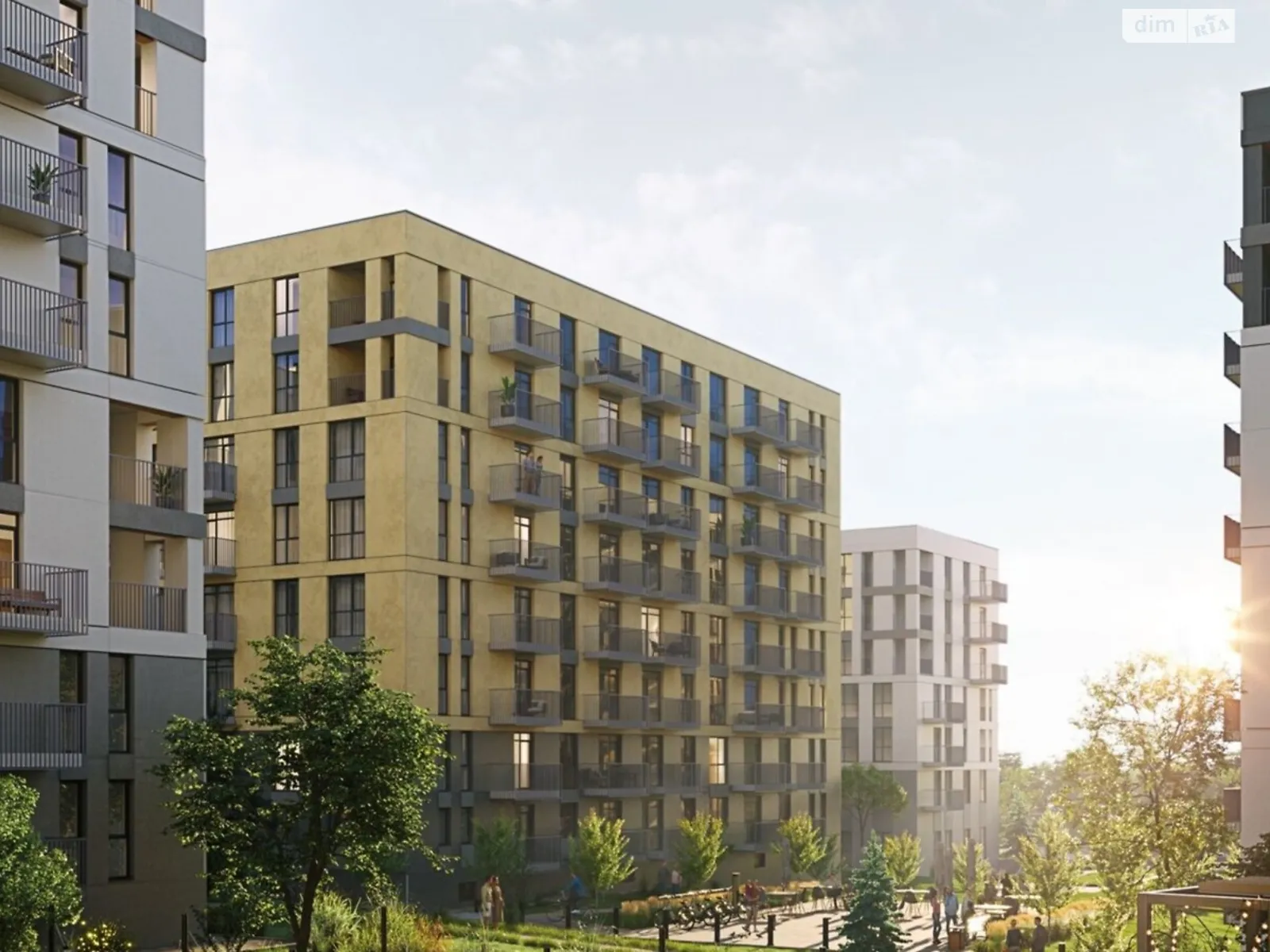 Продается 1-комнатная квартира 39.38 кв. м в Пустомытах, ул. Садовая - фото 1