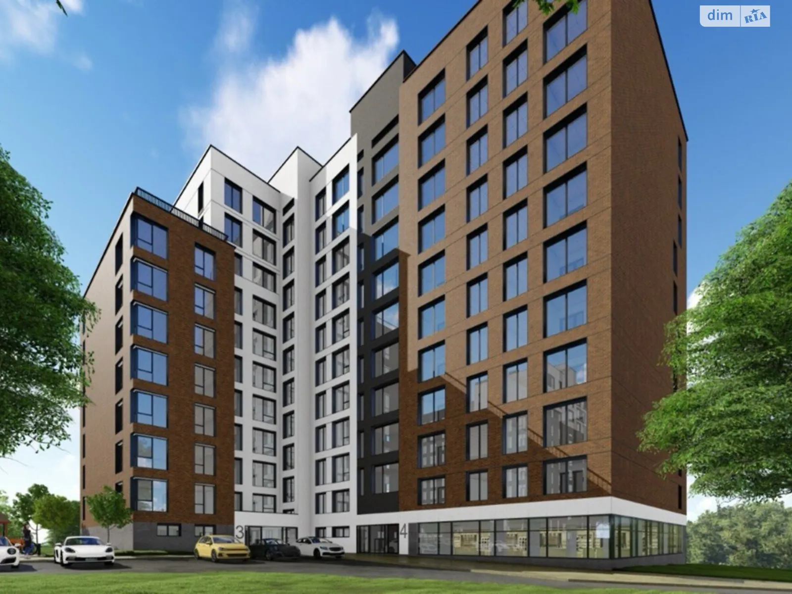 4-кімнатна квартира 115.44 кв. м у Тернополі, вул. Яреми, 18 - фото 1