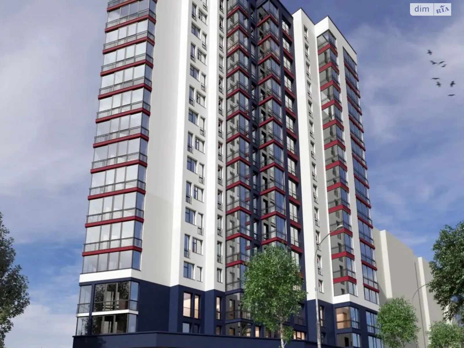 Продается 1-комнатная квартира 46.4 кв. м в Львове, ул. Под Голоском - фото 1