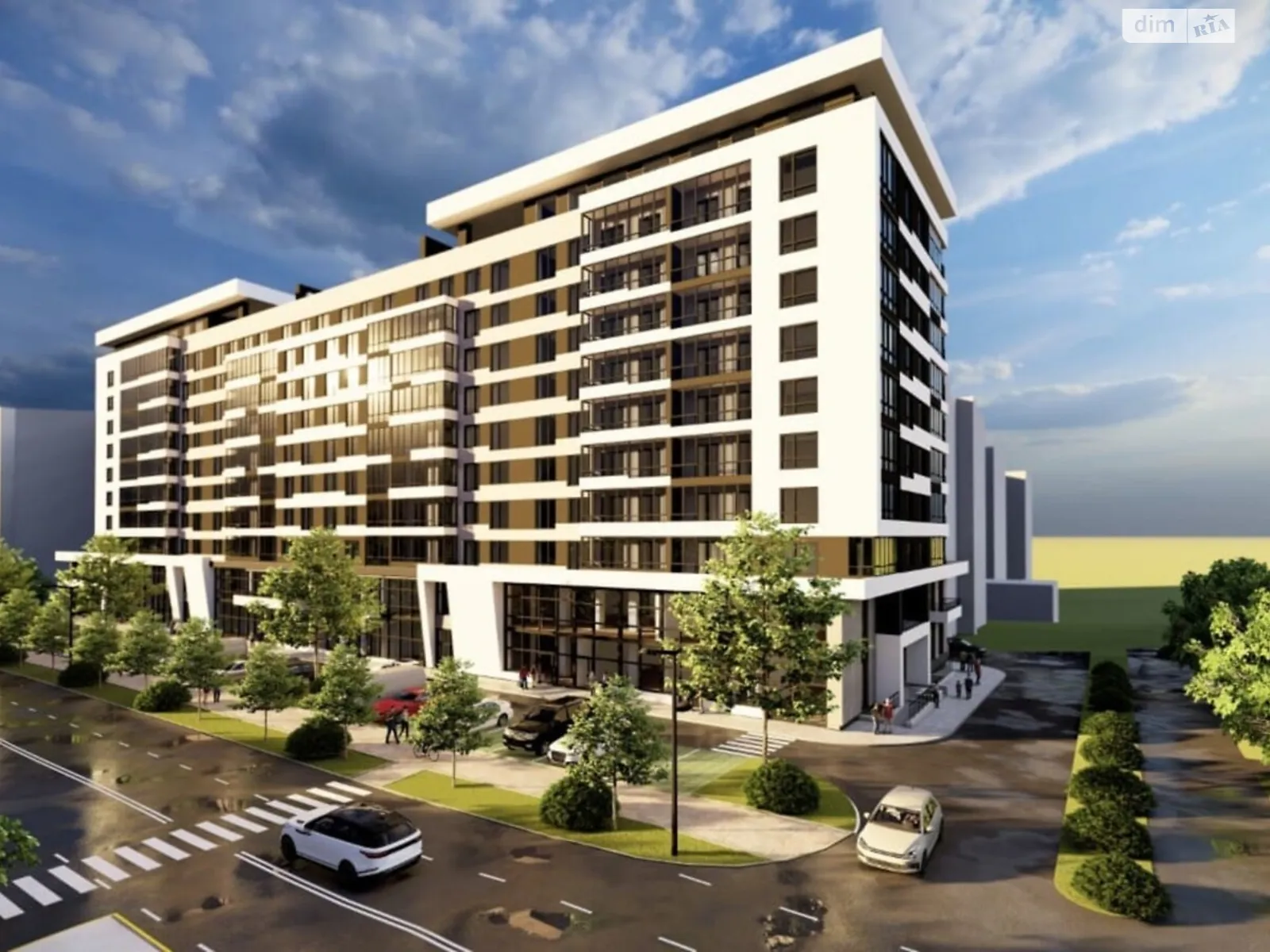 1-комнатная квартира 56.5 кв. м в Тернополе, ул. Генерала Мирона Тарнавского - фото 1