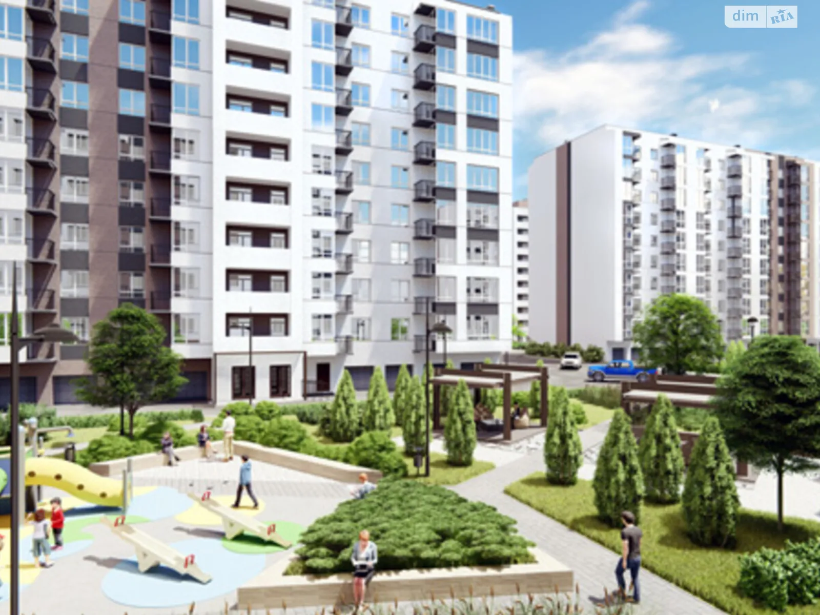 Продается 1-комнатная квартира 54.6 кв. м в Слобожанском, ул. Семейная, 6 - фото 1