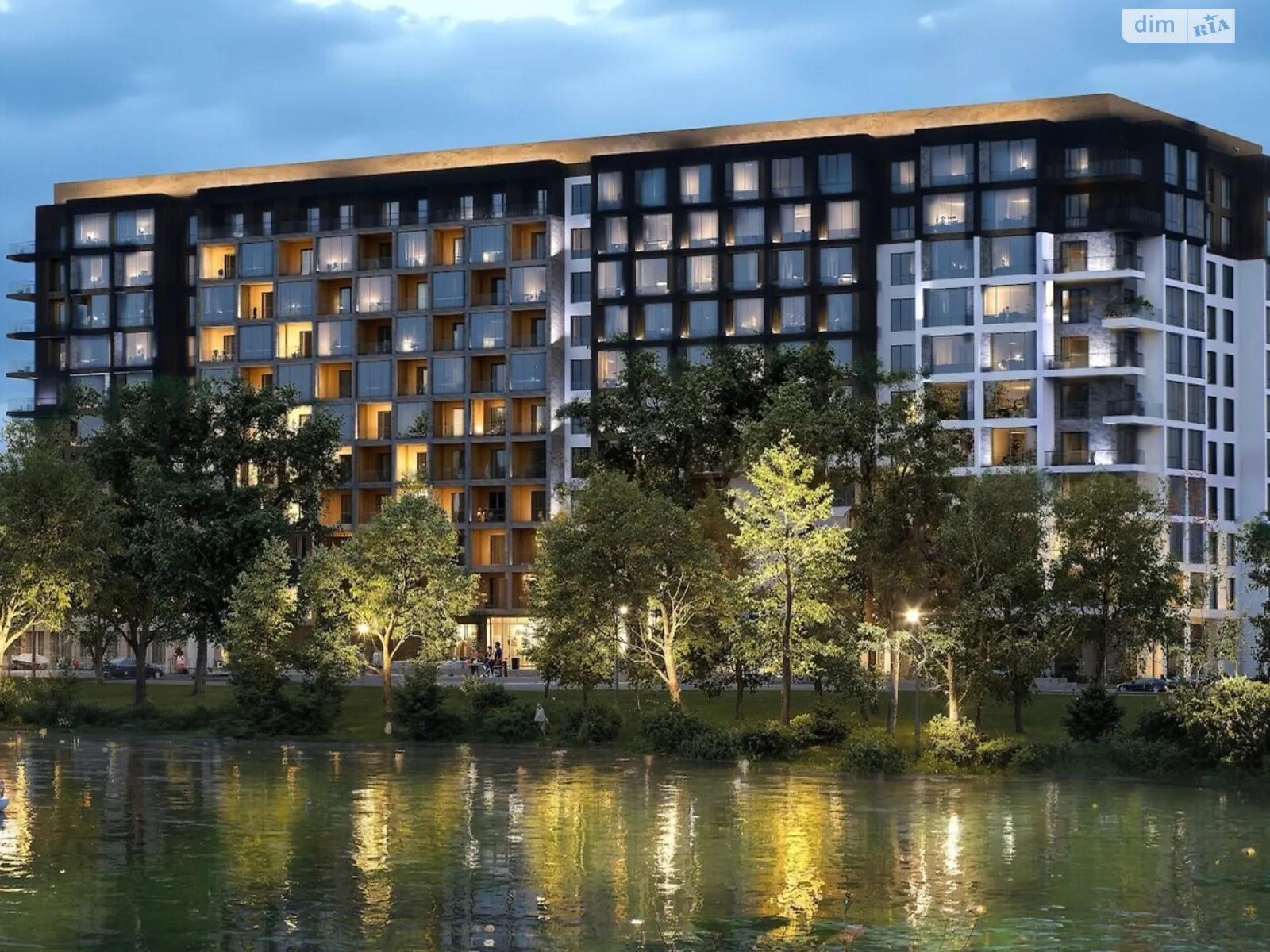 Продается 1-комнатная квартира 40.52 кв. м в Хмельницком, ул. Нижняя Береговая, 2/4 - фото 1